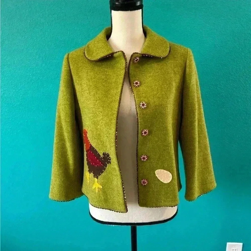Moschino virgin wool Suit in size 8 - Picture 4 of 9